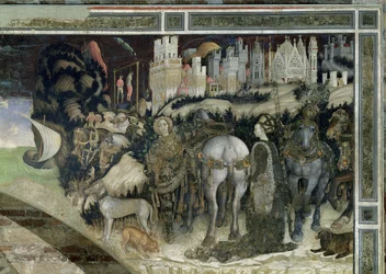 Jerzy ratujący księżniczkę z Trebizbond, ok. 1433-38